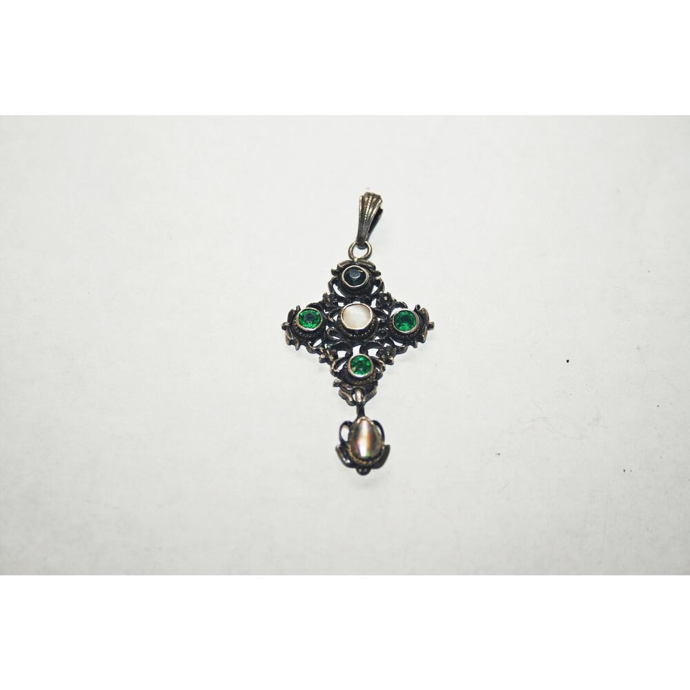 Antique Austro-Hungarian Silver Pendant